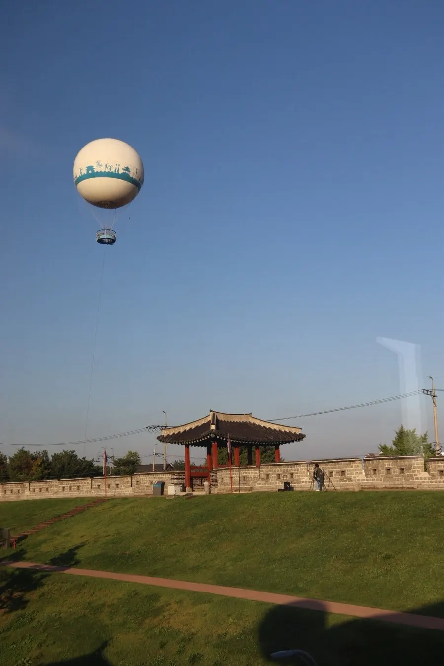 View of the fortress surroundings from Caffeine Focus