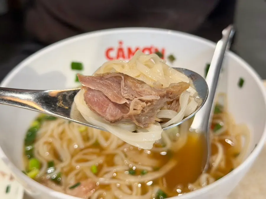 Meat picked off the backbone with chopsticks