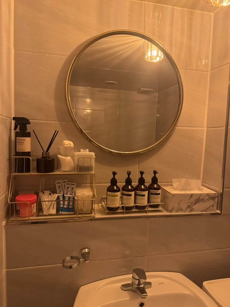 Clean, well-kept restroom sink at the bar