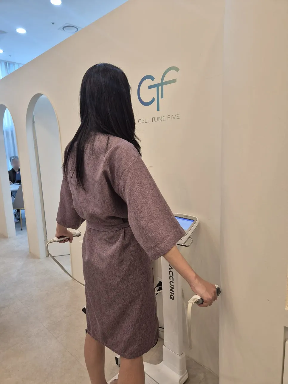 InBody measuring device used before care