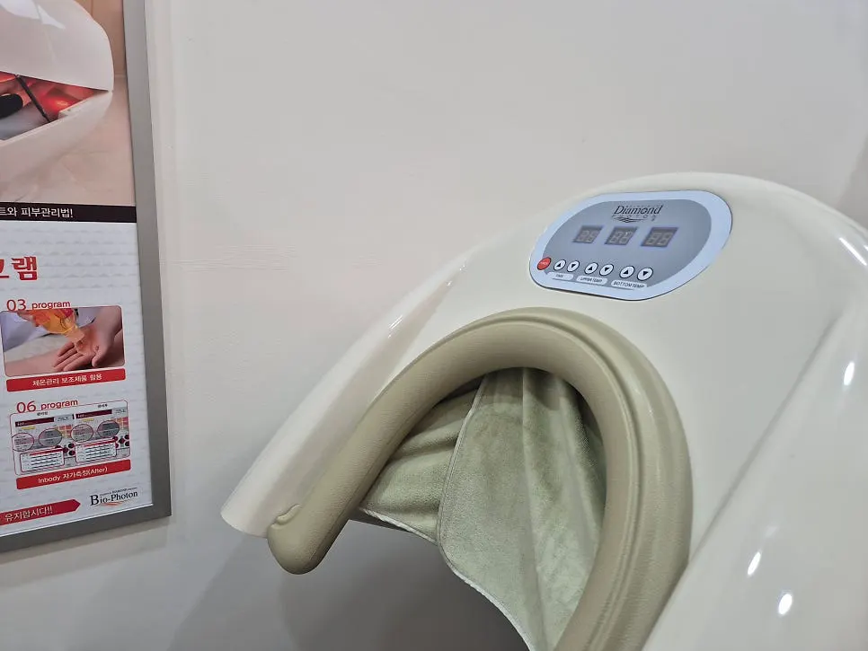 Receiving Biophoton heat therapy