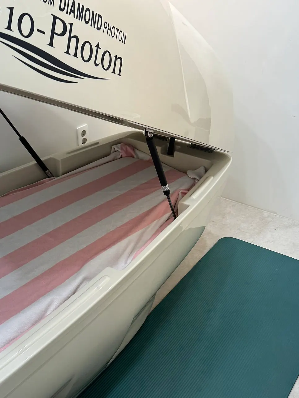 The second, sauna-like device treatment