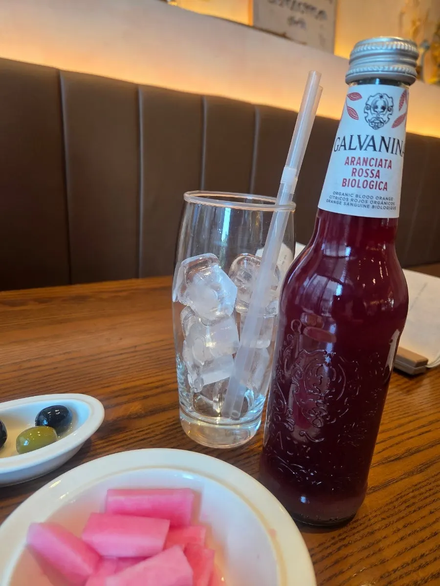 Galvanina Blood Orange drink