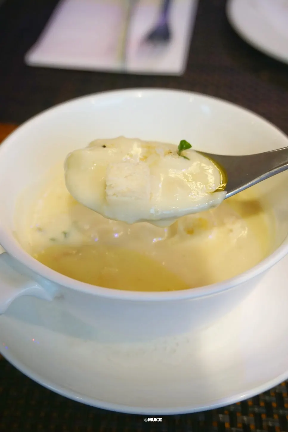 チェナコロ・アートフォレで食べたさつまいもスープ