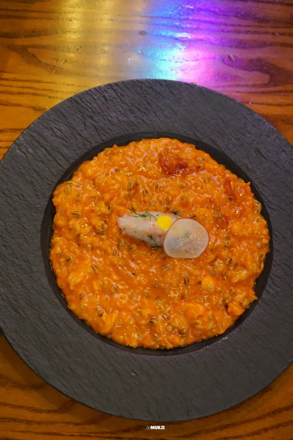 チェナコロ・アートフォレで初めて食べた甘えびリゾット