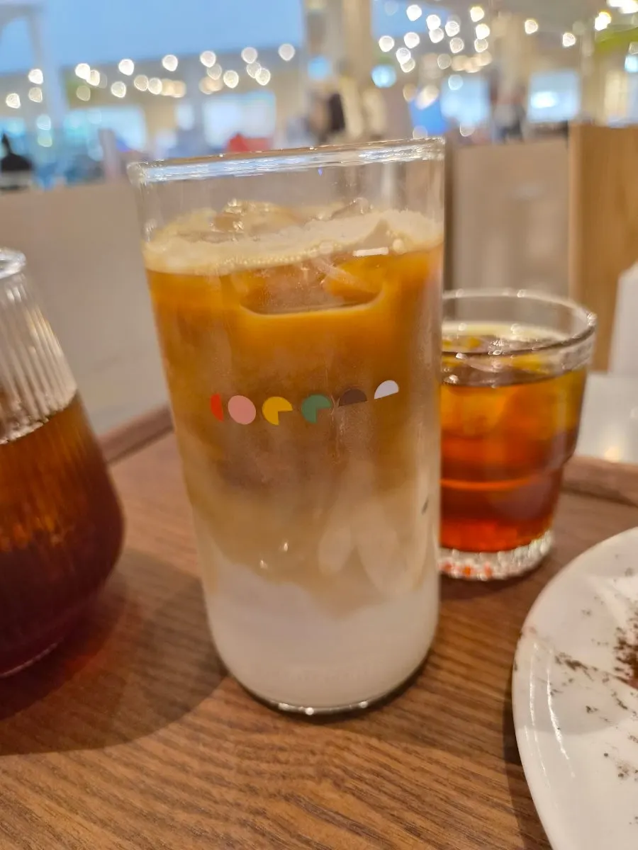 The owner brewing hand-drip coffee