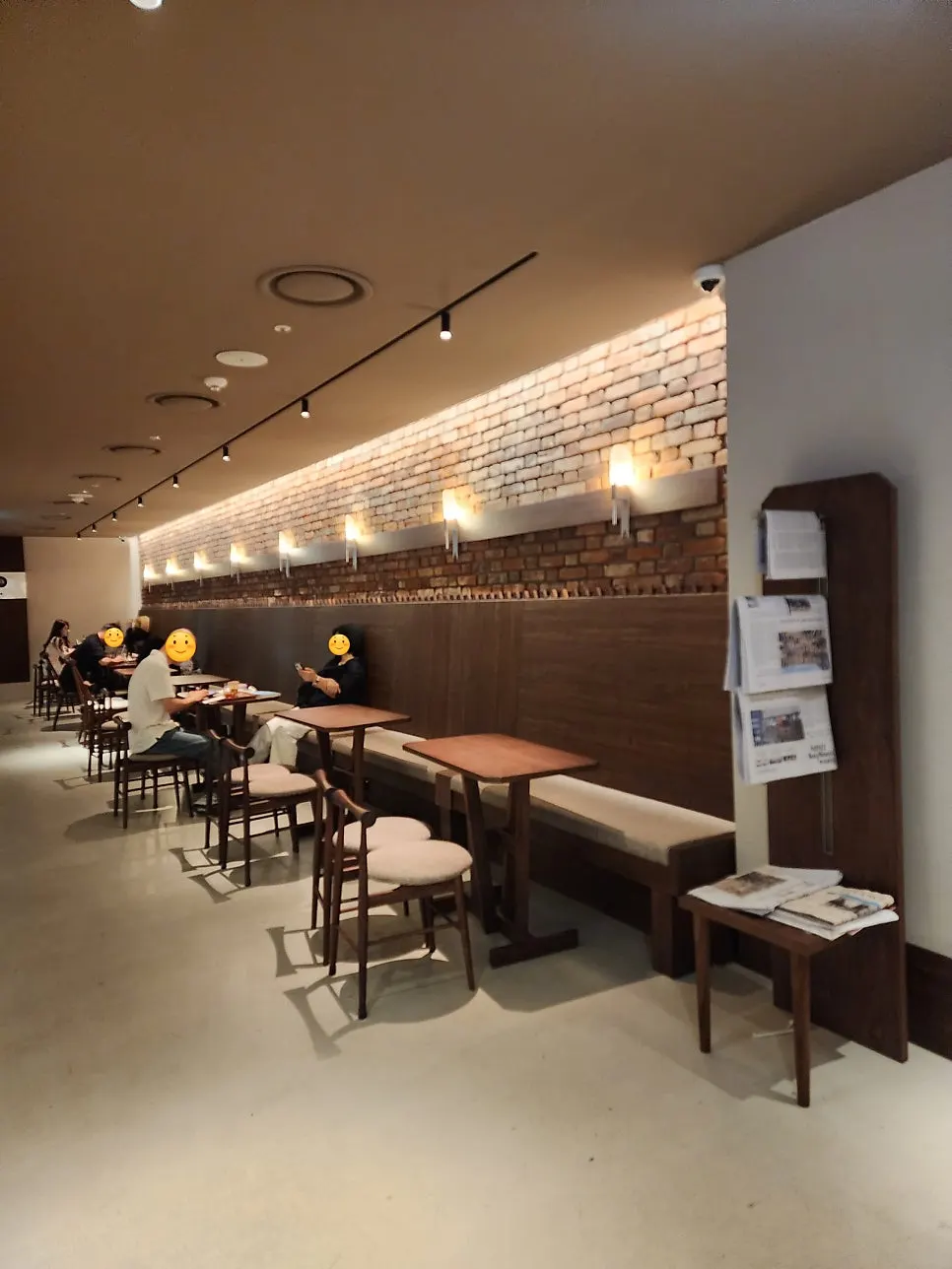 Sunday afternoon atmosphere at Center Coffee Gwanghwamun