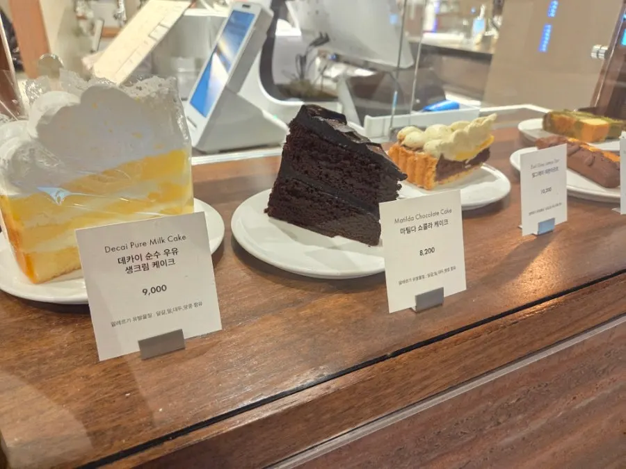 Cross-section of the Matilda cake layers