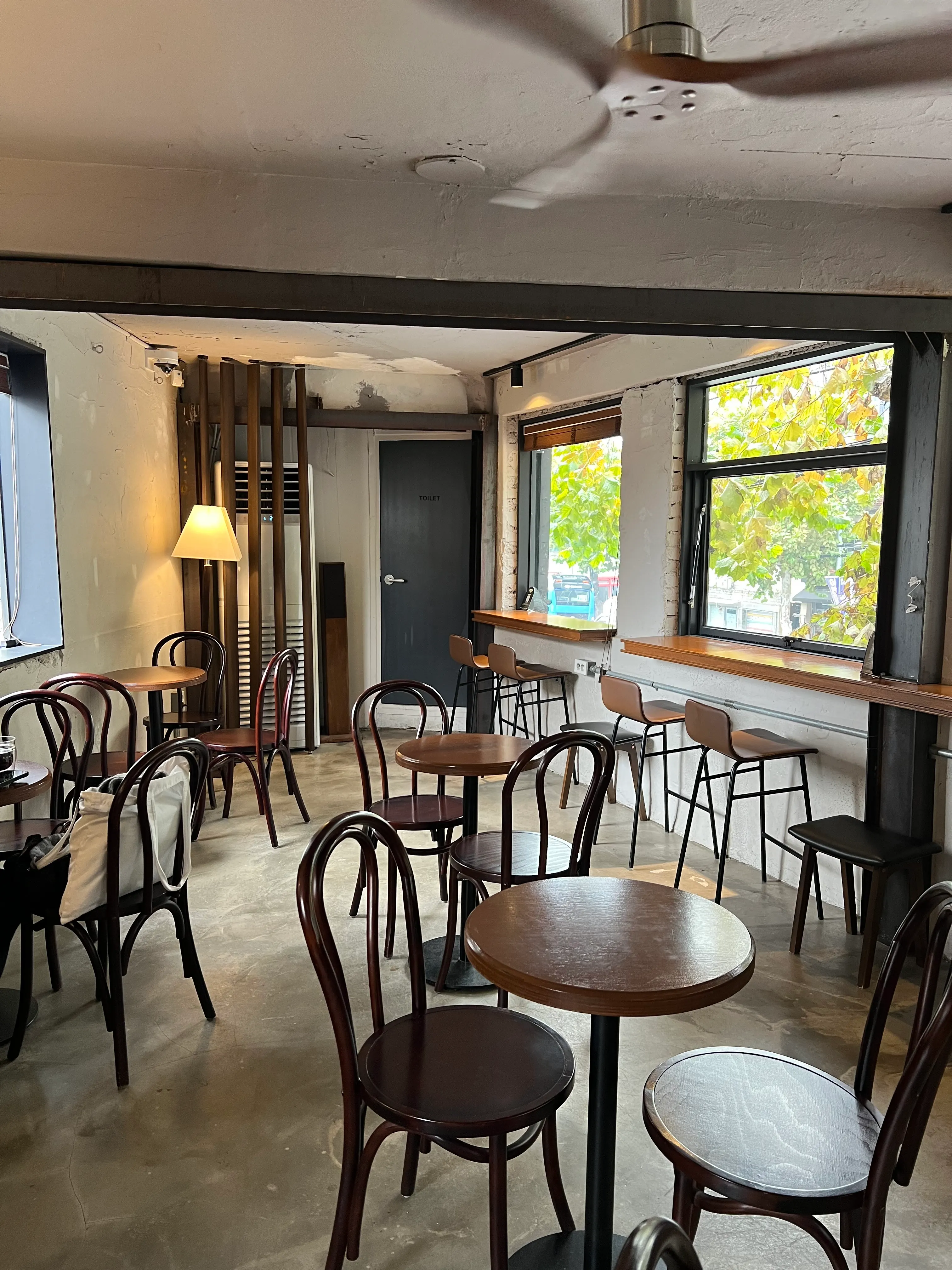 2nd-floor indoor seating at Central Site Yeonnam