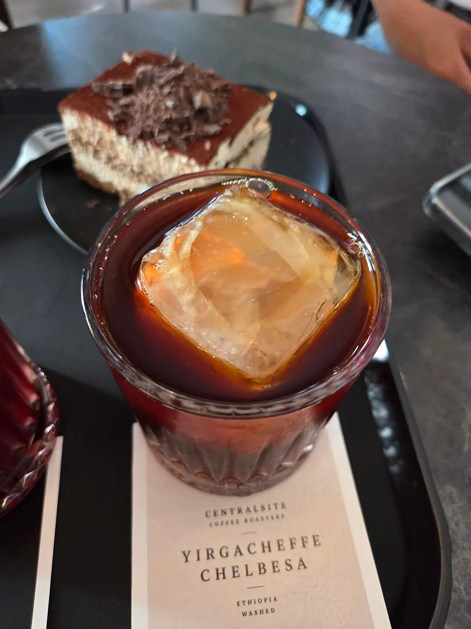Two hand-drip coffees served at the table