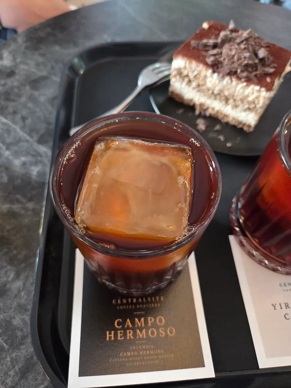 Colombia Campo Hermoso hand-drip coffee
