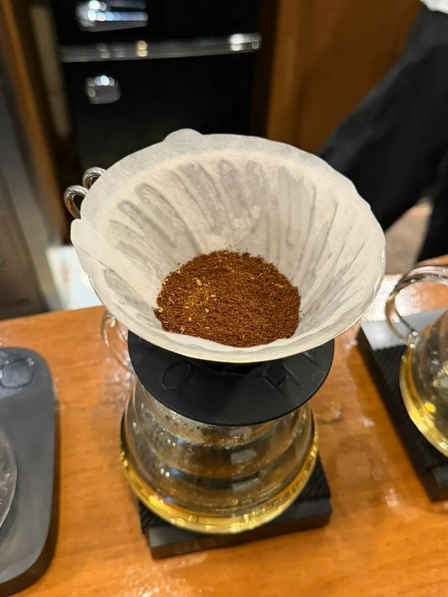 Ground washed Guatemala coffee