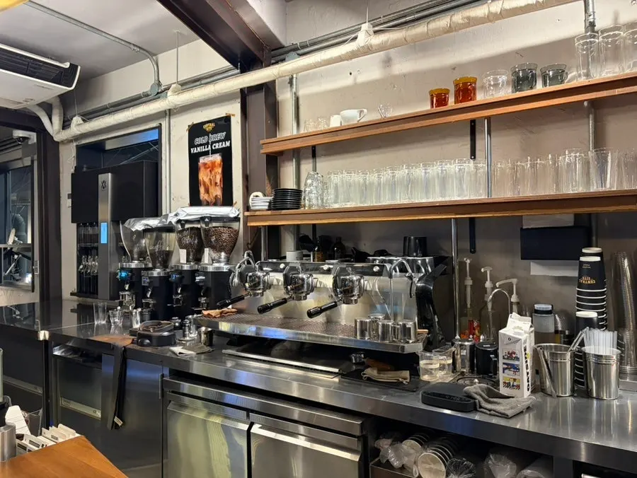 A space at Central Site focused on coffee