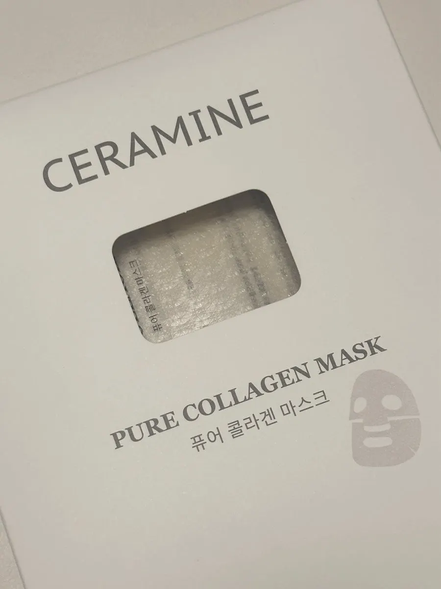 Ceramine brand and mask pack image
