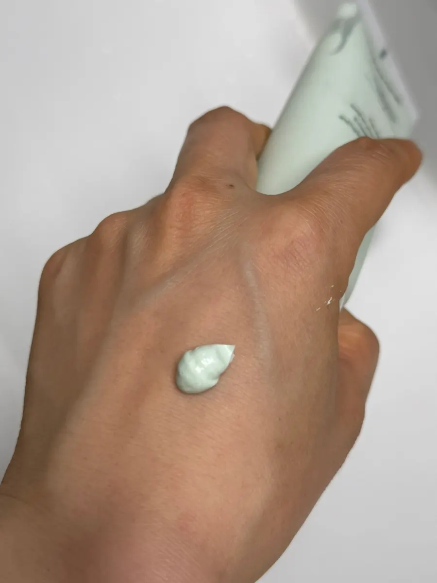 Applying a clay pack to the face