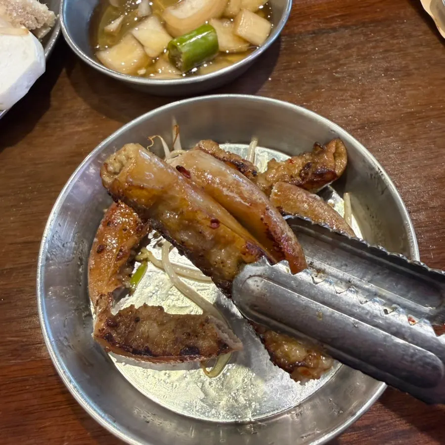 곱이 가득한 소곱창 단면