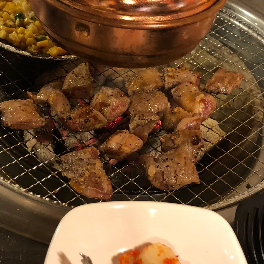 Grilled galmaegisal pieces