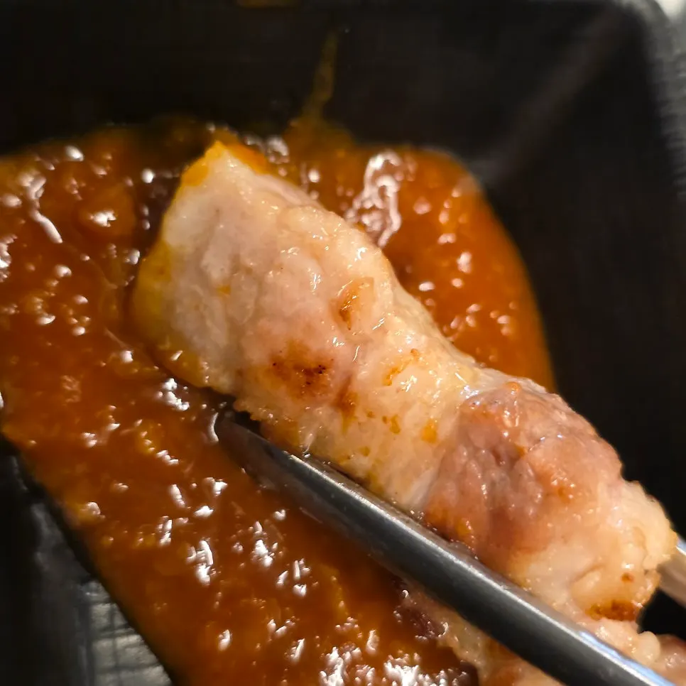 豆腐と豚肉が入ったキムチチゲ