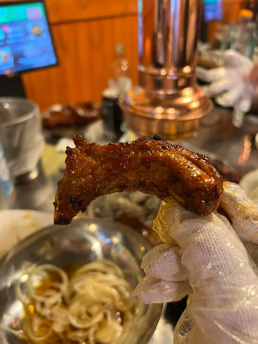 Golden-grilled sauce jjokgalbi