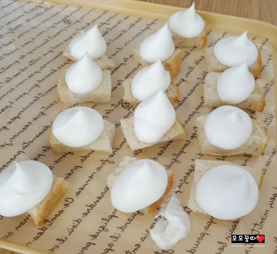 Sikppang topped with mascarpone milk cream