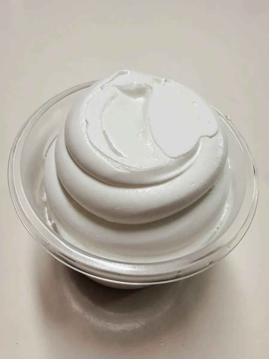 The purchased mascarpone milk cream product