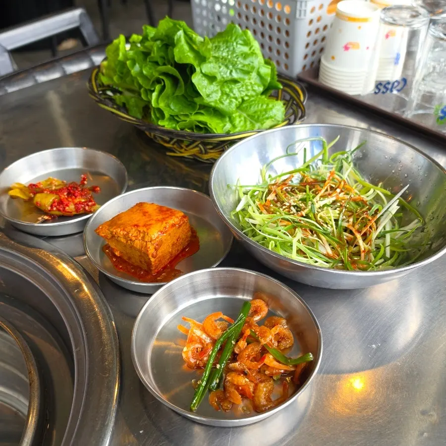 김이 나는 두부조림 기본 반찬