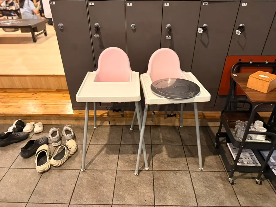 Kids' chair prepared at Chamsutjip