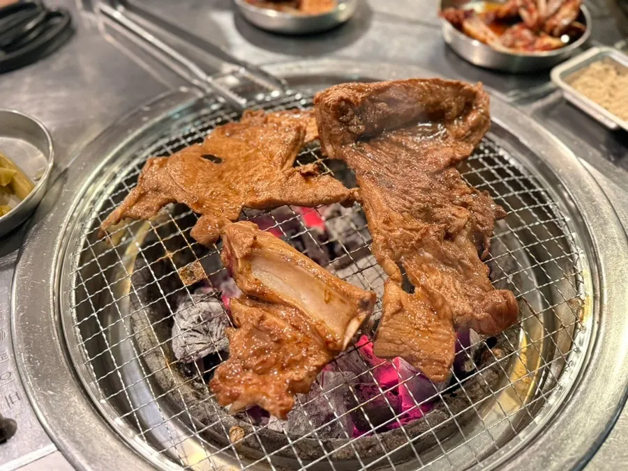 Plate of ordered pork skin
