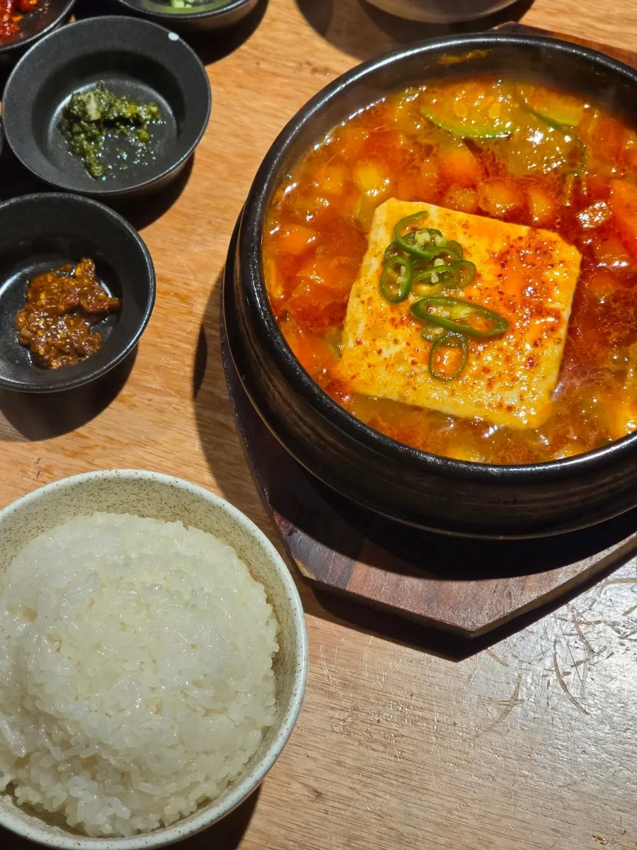고단수 연두부 된장찌개