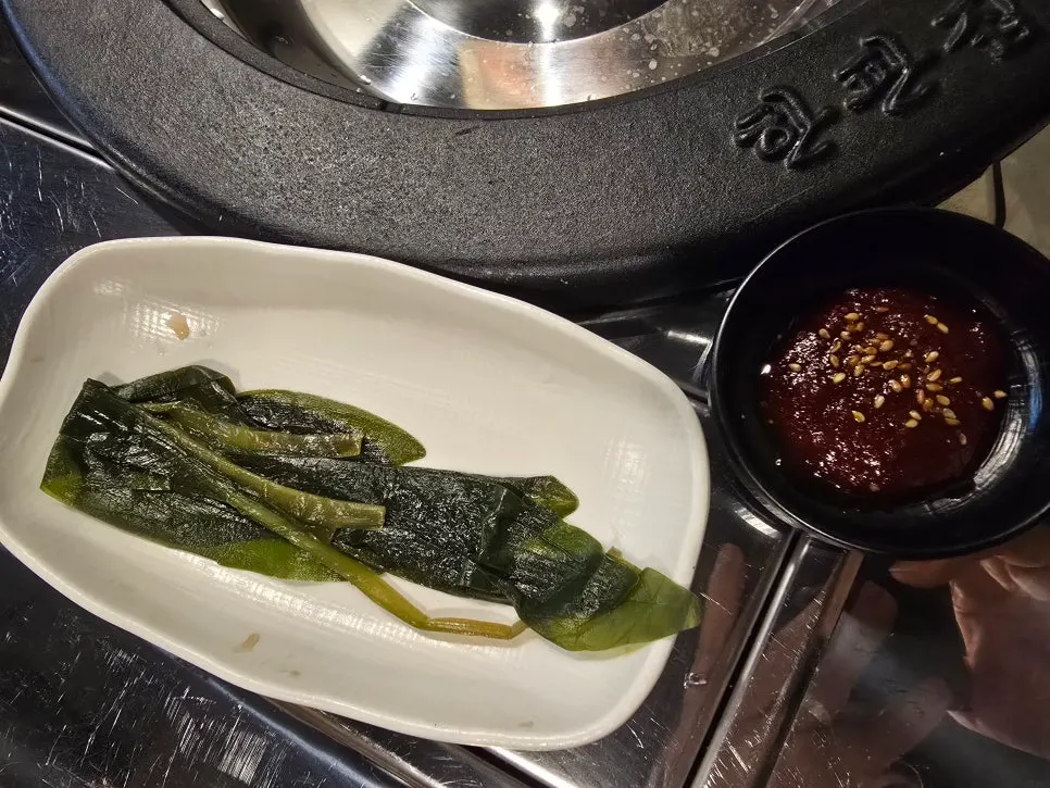 Ordered spicy seafood ramen