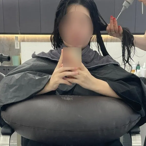모발에 도포하는 클리닉 제품