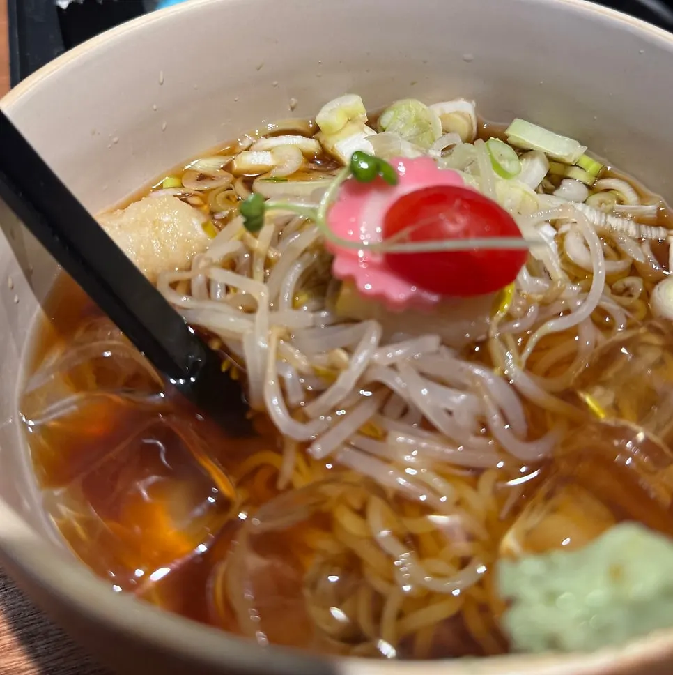 살얼음 뜬 마시떼 냉라멘