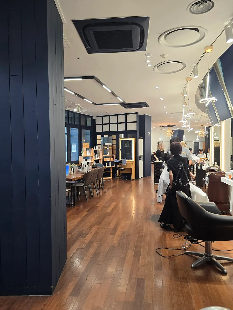 Interior space at VOG HAIR