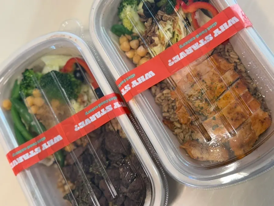 Beef oat protein box contents