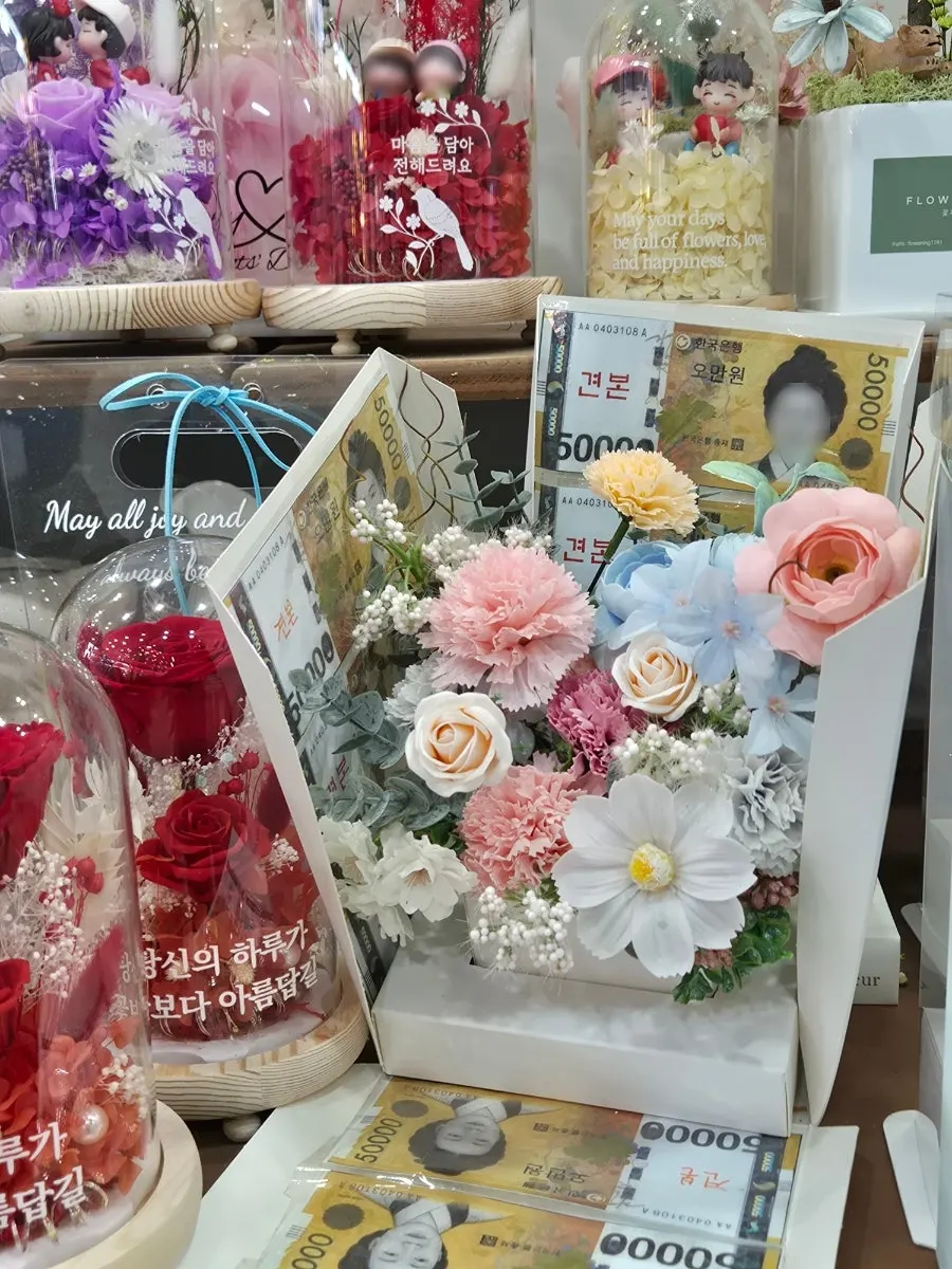 纪念日花盒陈列架