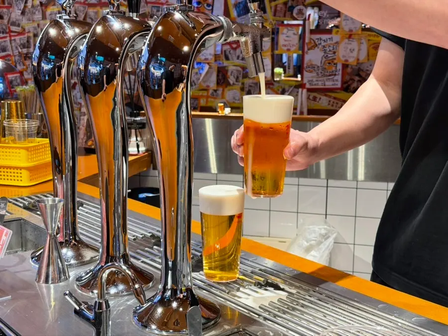 간빠맥주 내부 공간