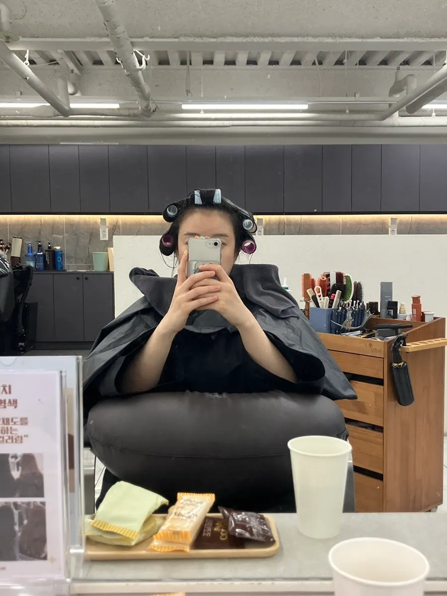 단발 모발 구역별 시술 과정