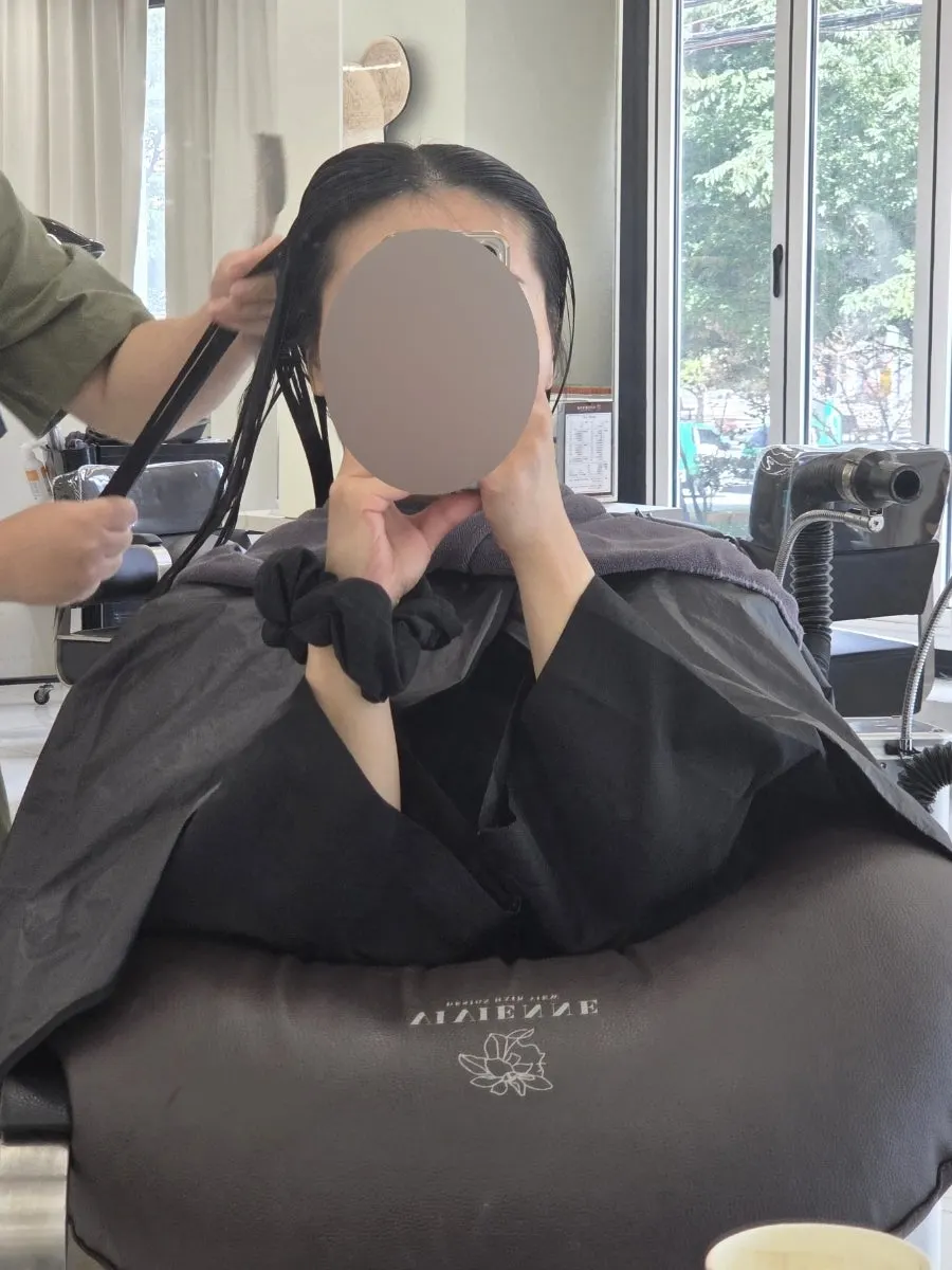 3단계 리페어까지 마친 모발