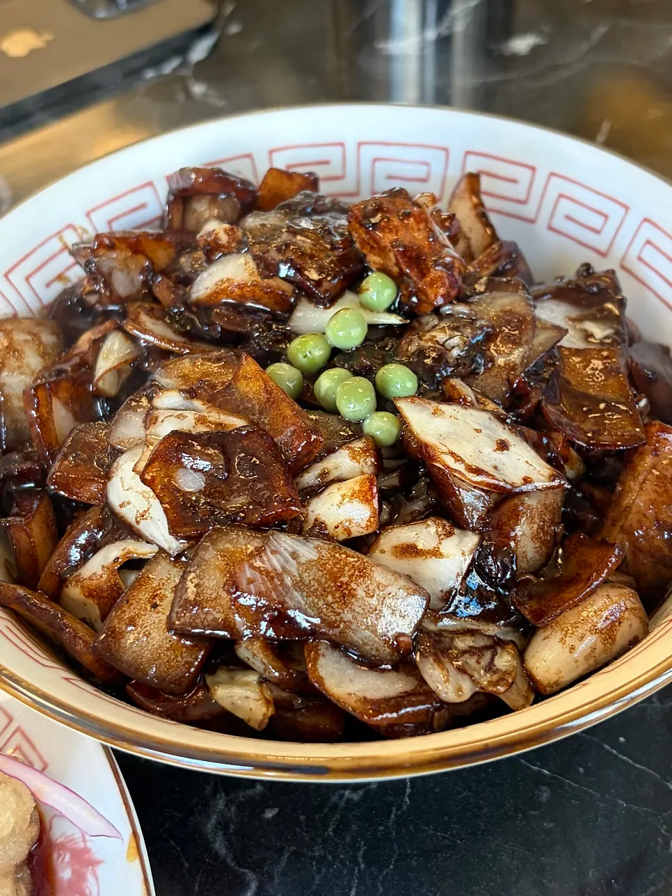 Seafood jjamppong full of crab and mussels