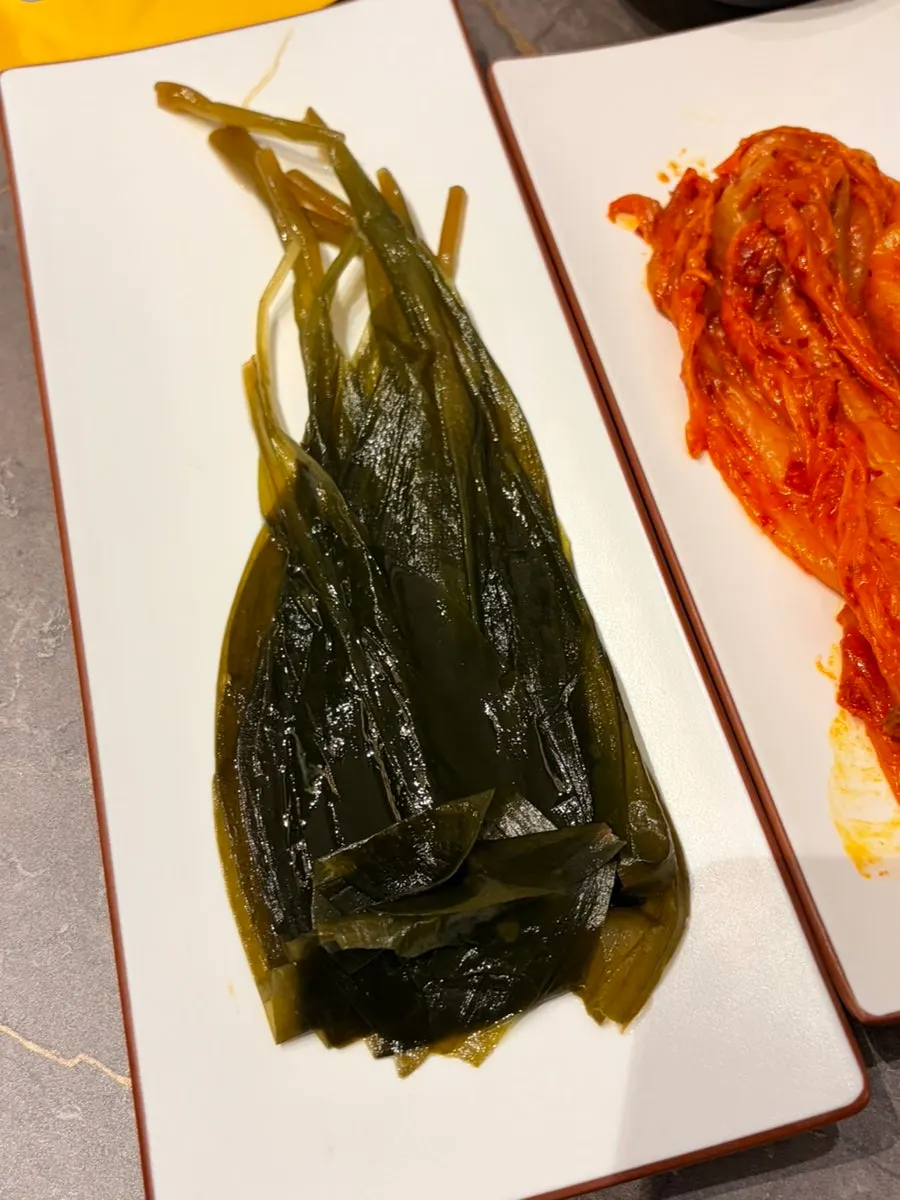 Kimchi stew full of ingredients