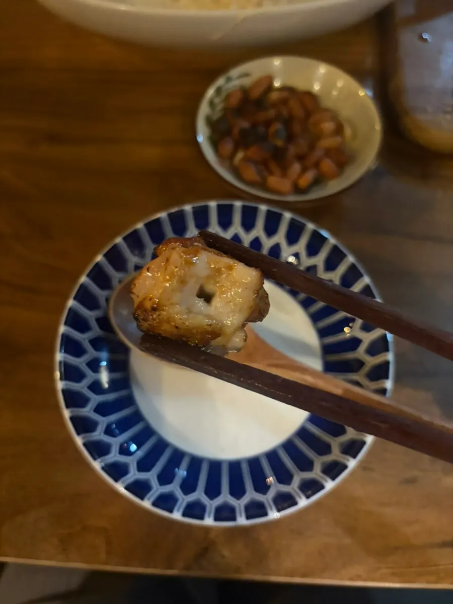 야키토리 꼬치 클로즈업