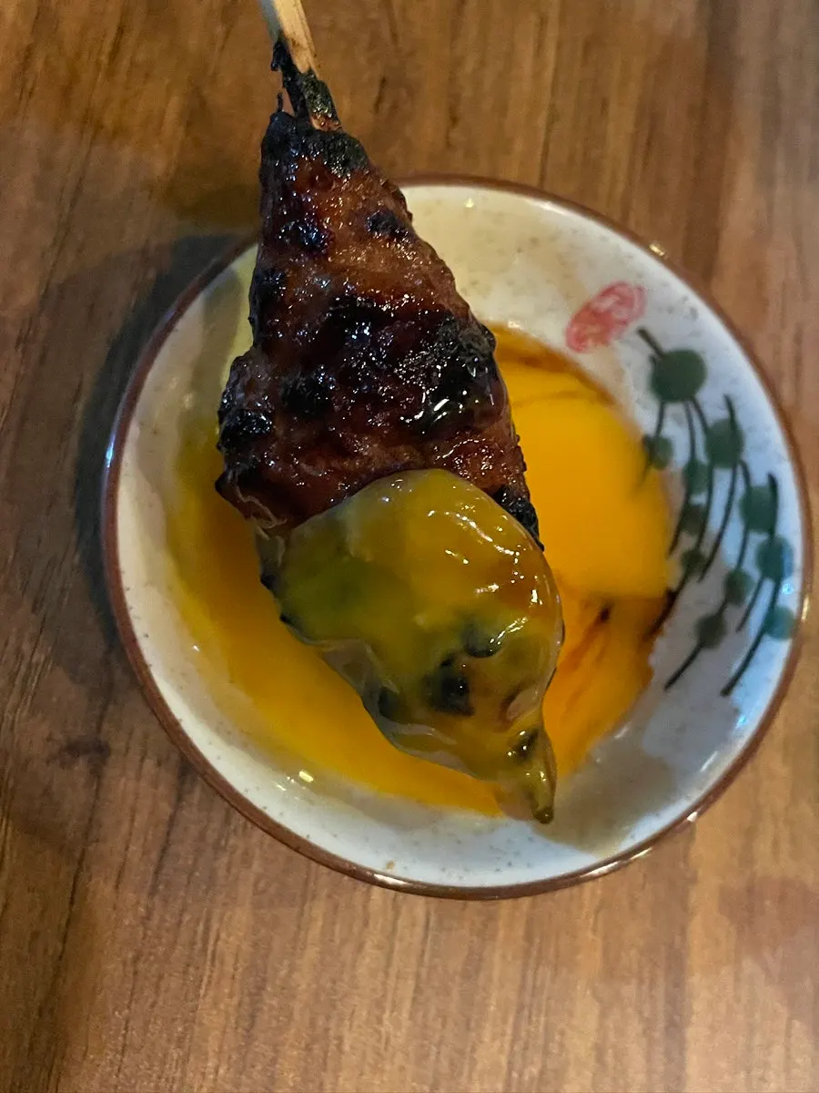 부드러운 식감의 츠쿠네 꼬치