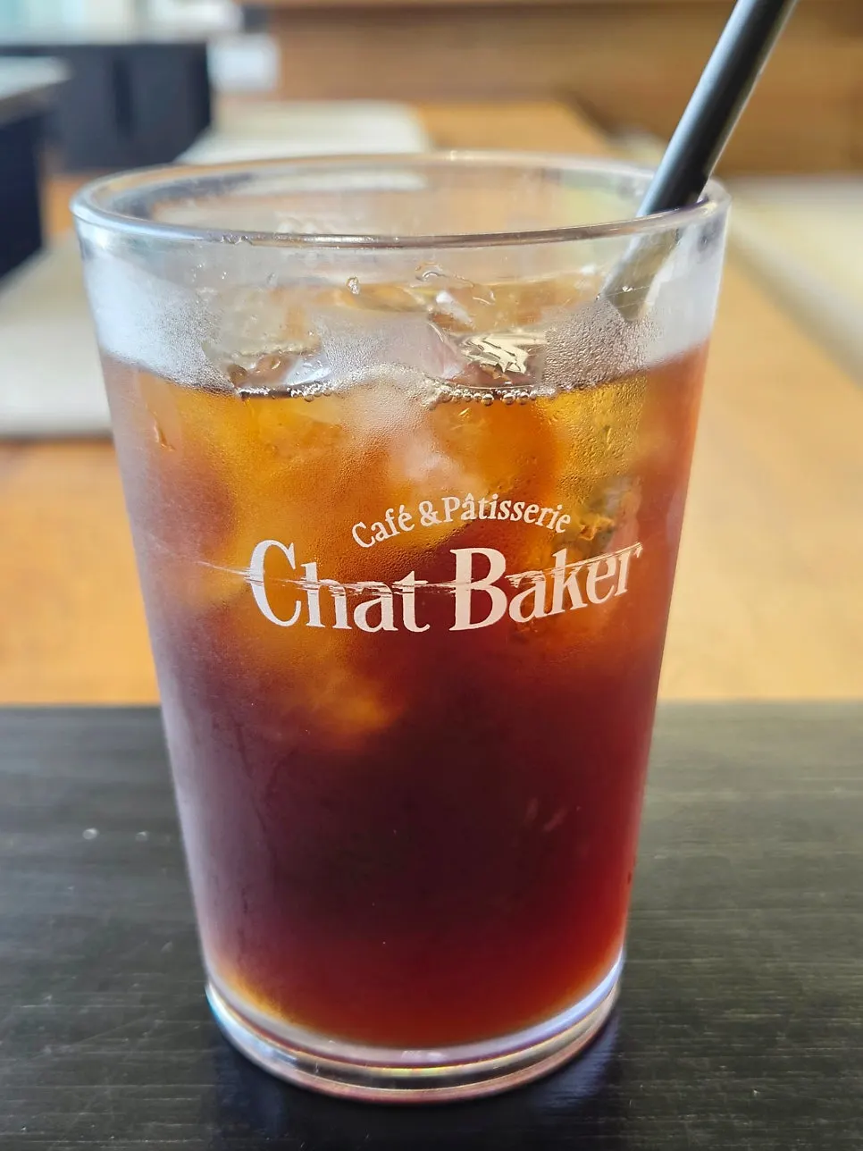 A cup of Chat Baker's Yeoksam-dong Tiger drip coffee