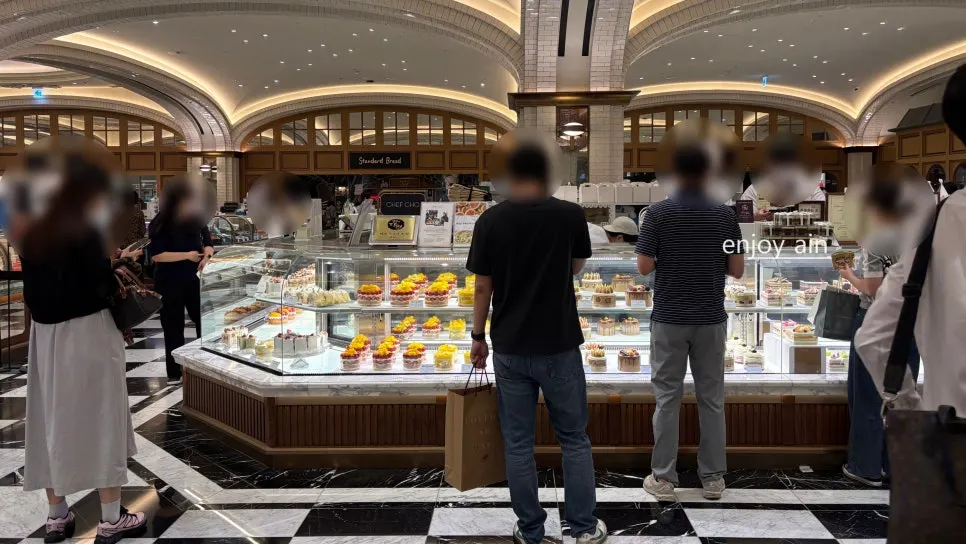 Chef Cho shop in Sweet Park at Shinsegae Department Store Gangnam