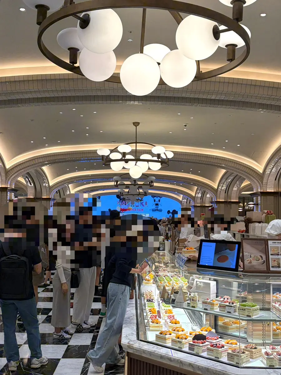 신세계백화점 강남점 지하 1층 스위트 파크 쉐프조 매장