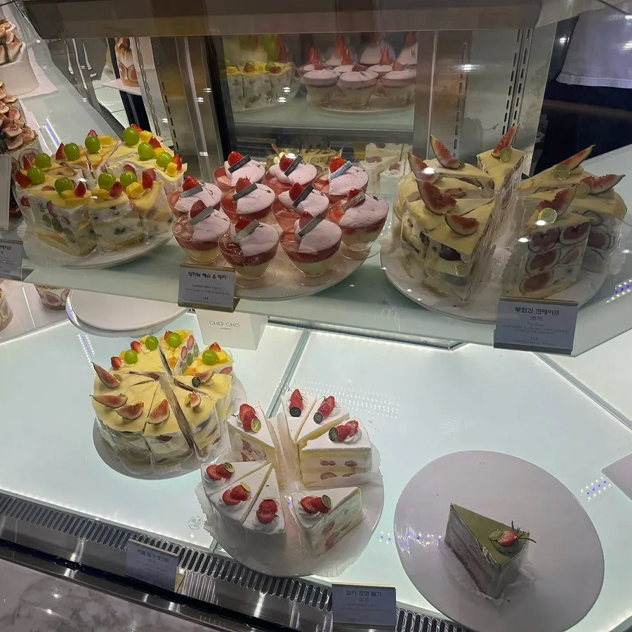 View of the Chef Cho storefront inside Sweet Park