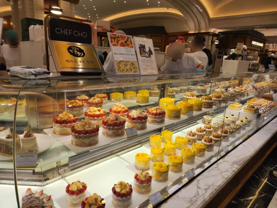 Chef Cho store in Sweet Park, Shinsegae Department Store Gangnam