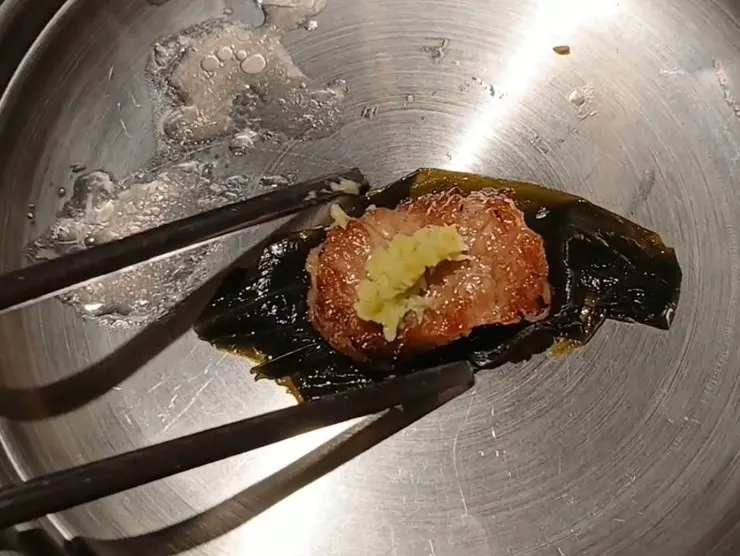 삼목집 고기 식사 곁들임 메뉴