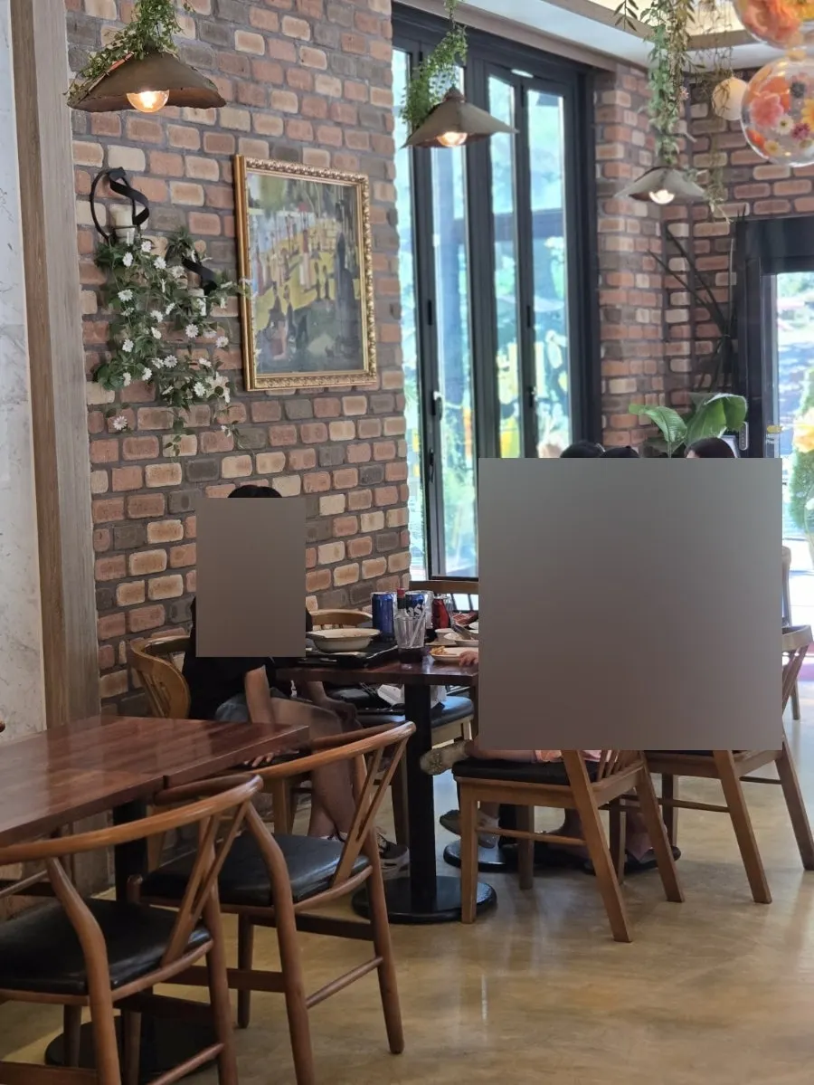Inside Pino Cafe Cheonan's main building