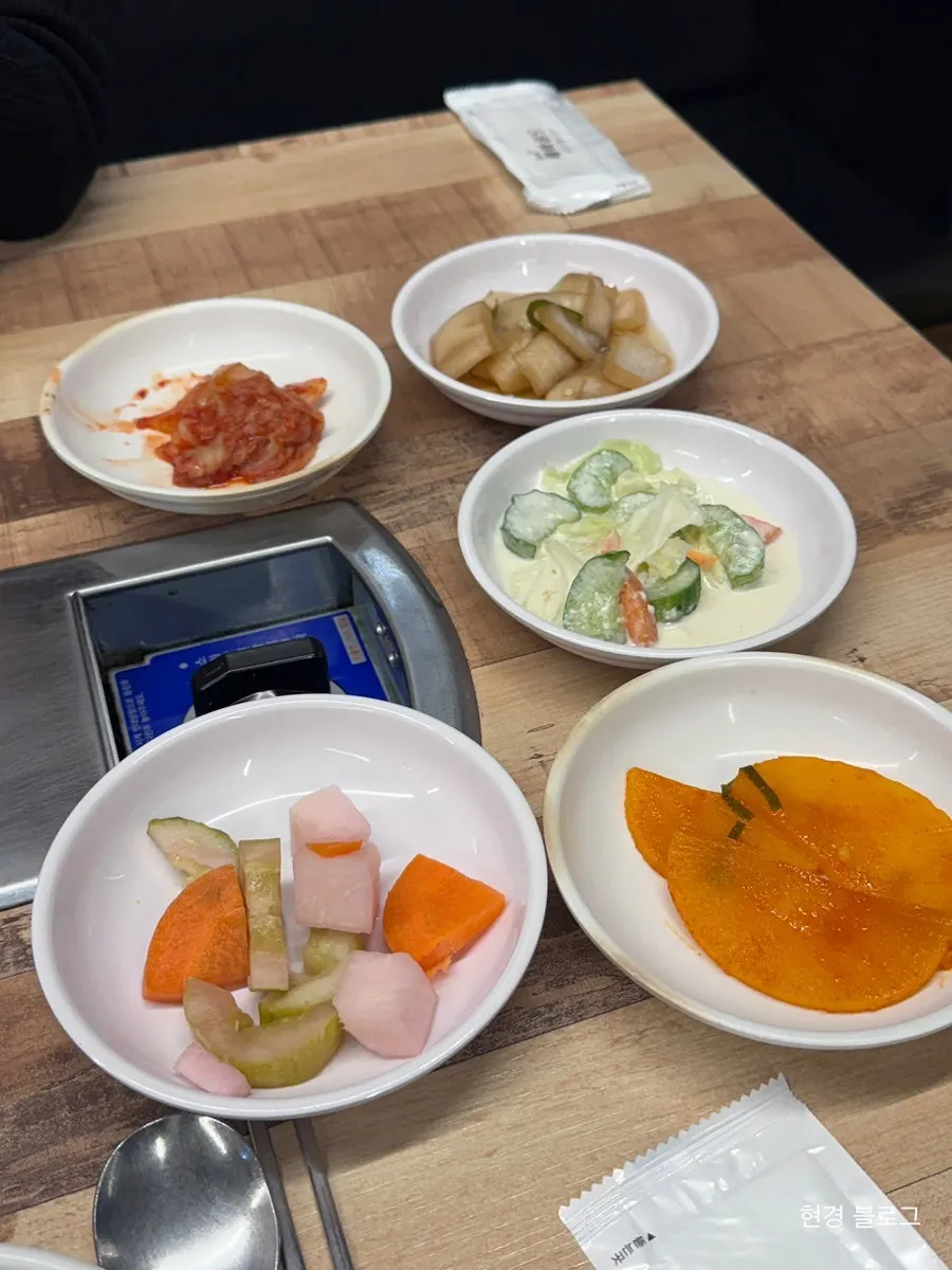 Chicken stew side menu selection